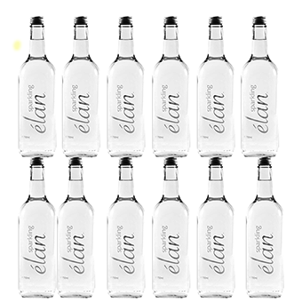 Elan Sparkling Water Glass Bottle -12x750ml02